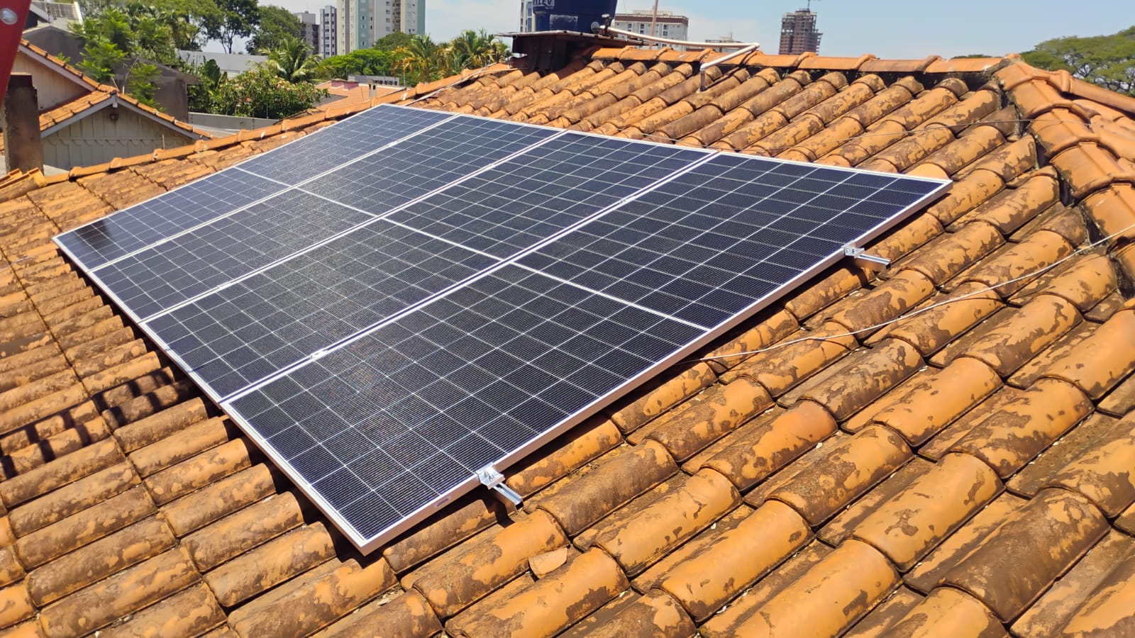 Instalação residencial – sistema fotovoltaico